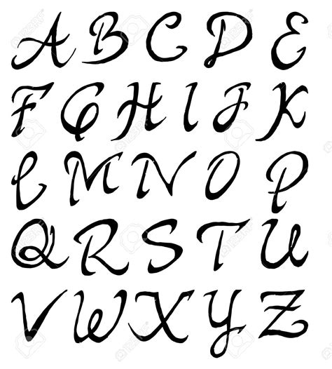 Printable Fonts To Trace